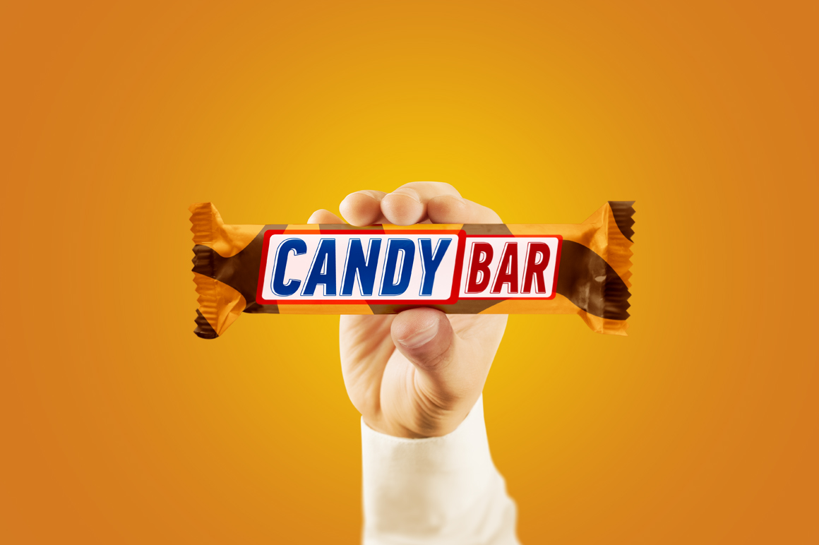 Download candy bar mockup (candybar mock up) by | Design Bundles