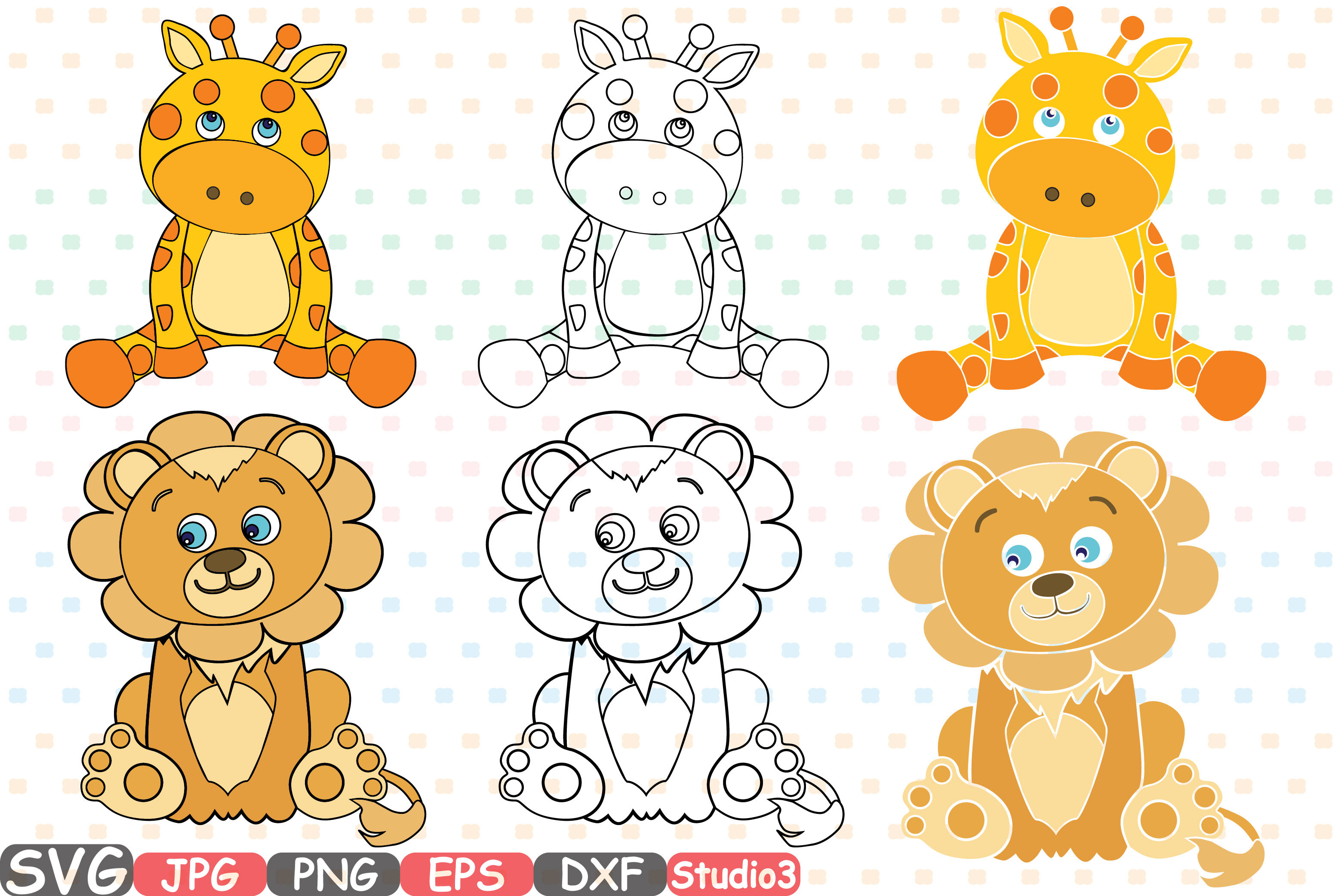 Free Free 279 Cute Lion Svg Free SVG PNG EPS DXF File