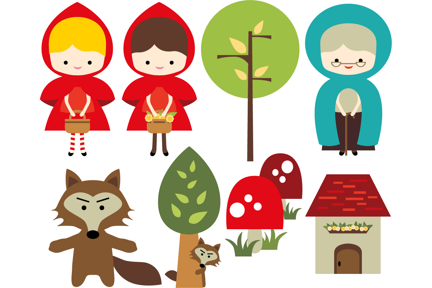 Red Riding Hood Art And Craft Red Riding Hood Art And Craft