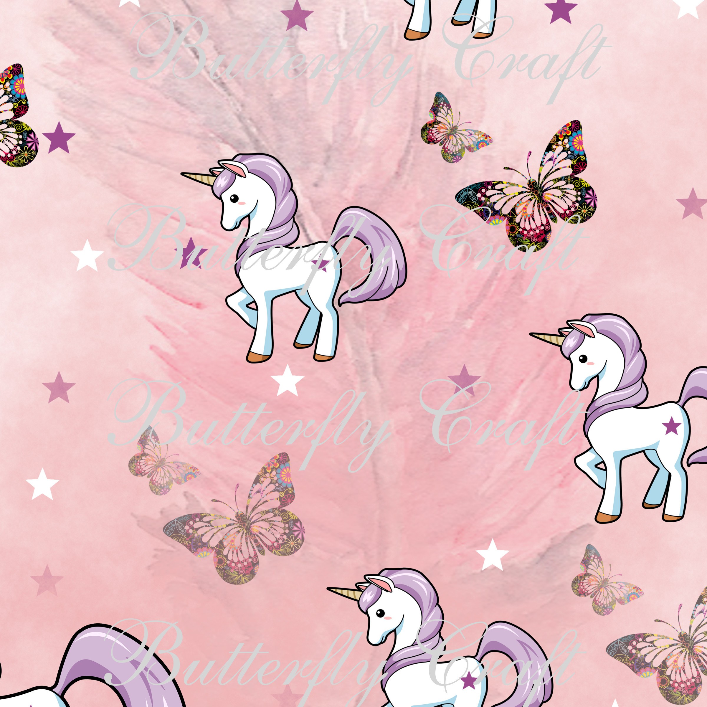 unicorns digital paper scrapbook unic design bundles