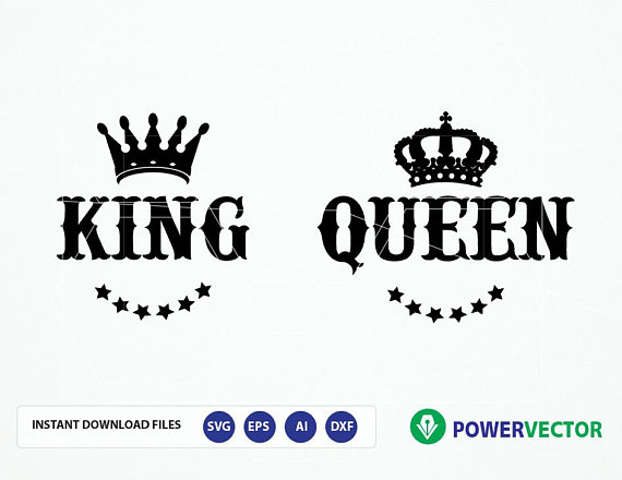 Free Free Queen King Svg 650 SVG PNG EPS DXF File