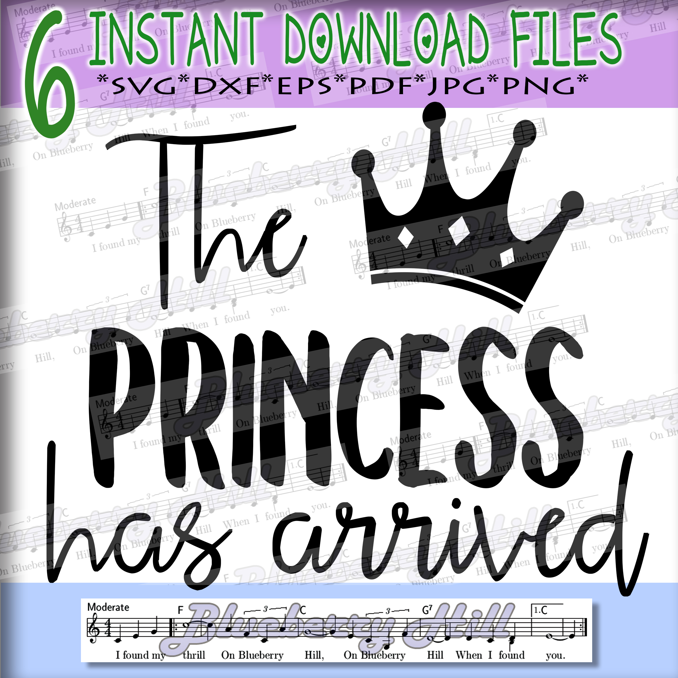 Download The Princess Has Arrived SVG - Prince | Design Bundles