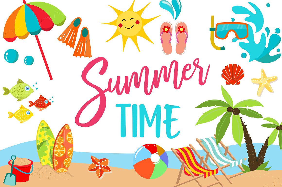 Free Printable Summer Clip Art 