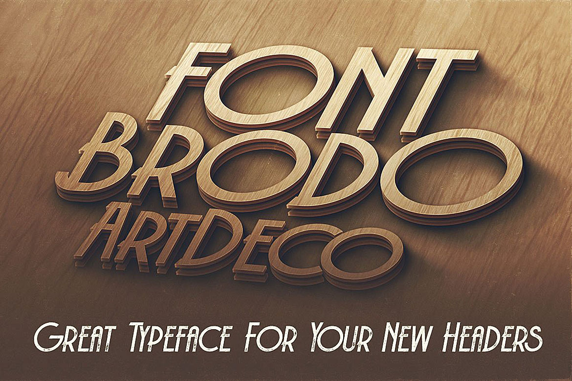 Free Brodo Display Script Fonts