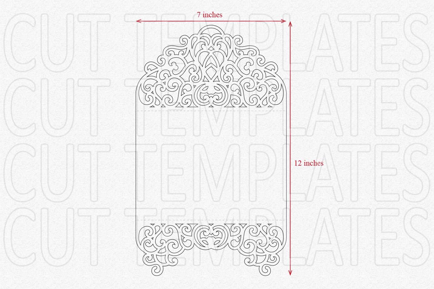 tri fold invitation template