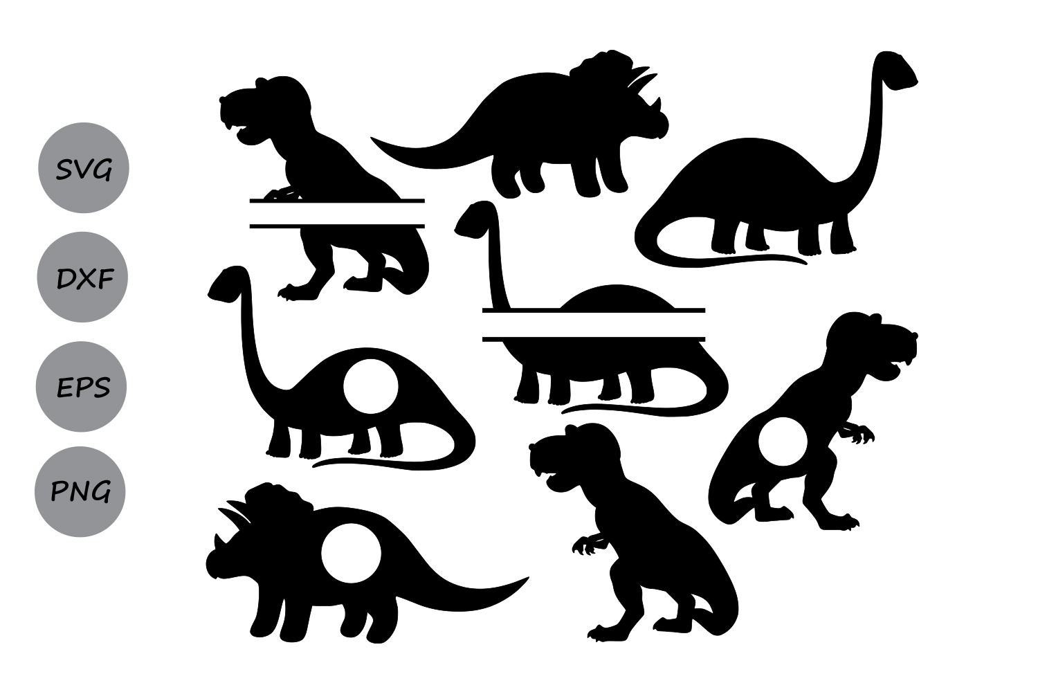 Download Dinosaur SVG, Animals SVG, Dinosaur Sil | Design Bundles