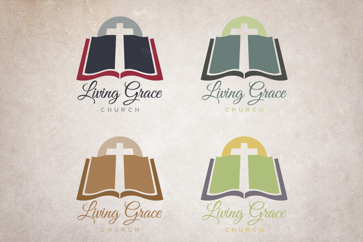 Church Bible Logo by Lucion Creative Design Bundles