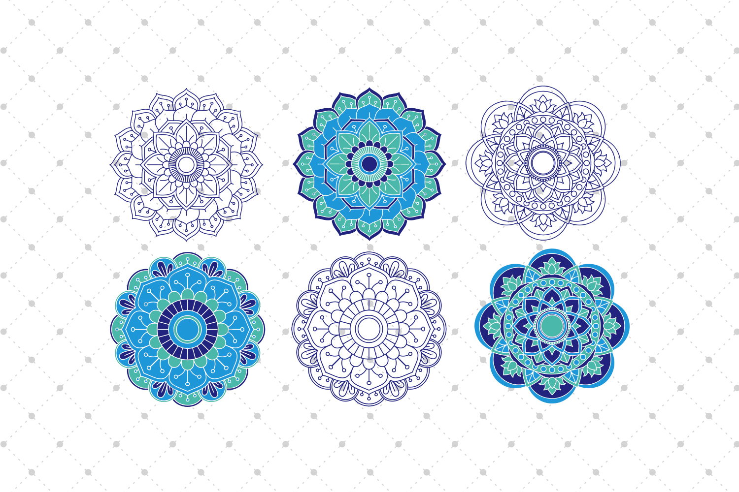 Mandala SVG Cut Files by SVGCutStudio | Design Bundles