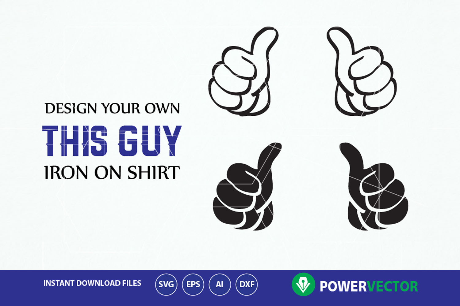 Thumbs up Svg. Hands Svg. Double thumbs | Design Bundles