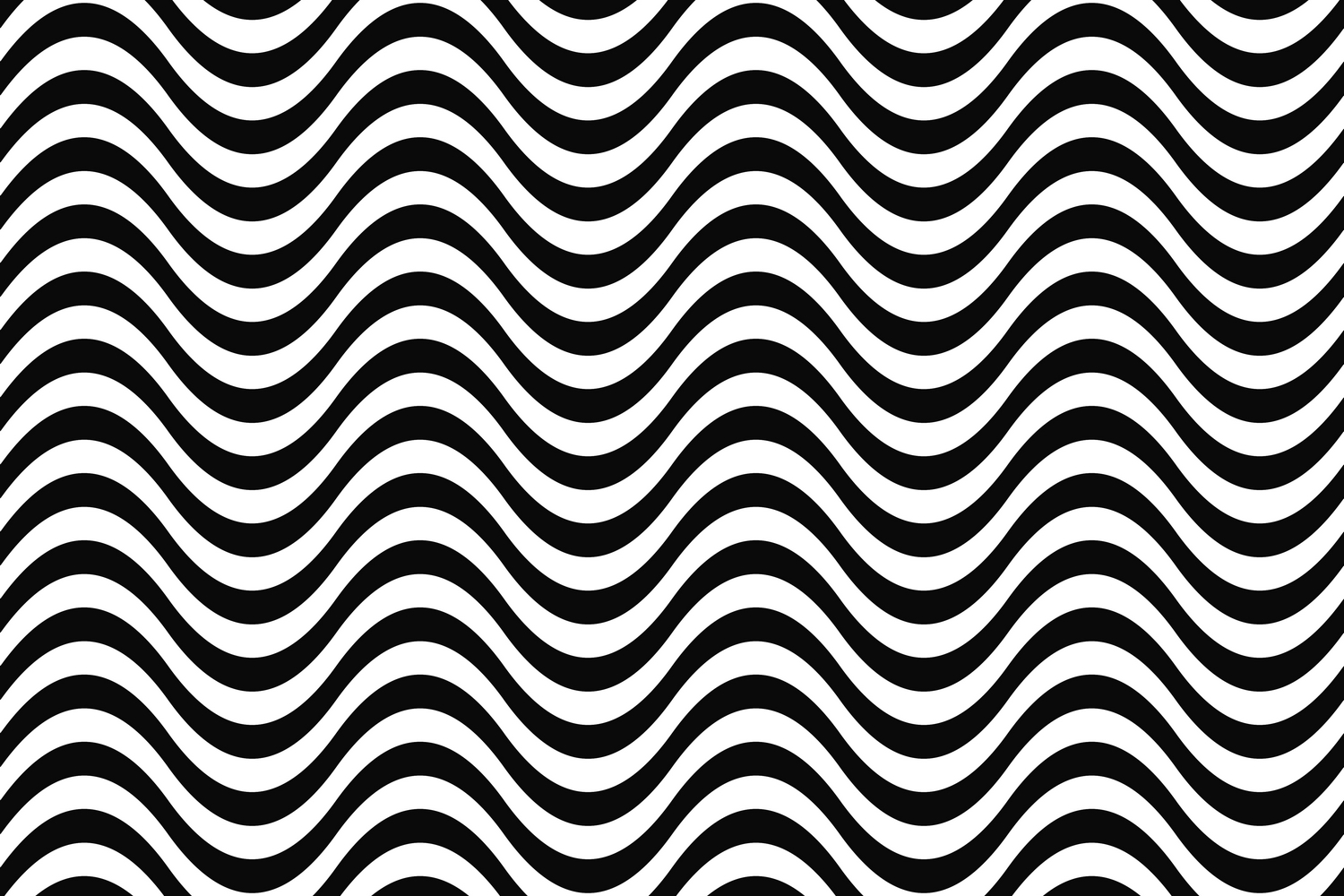 15 seamless wave line patterns (EPS, AI | Design Bundles