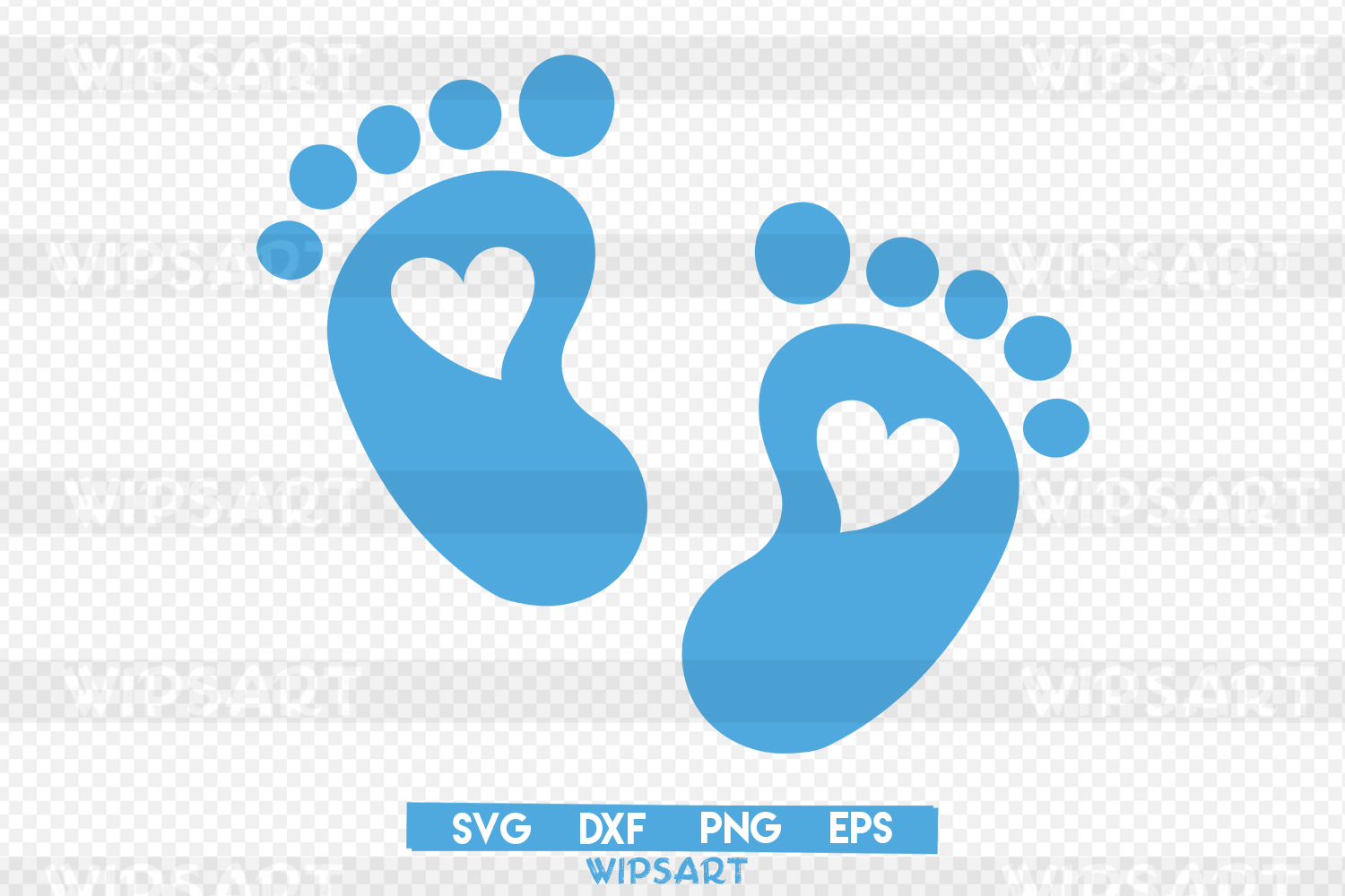 Download SALE! Baby heart svg, baby feet silhoue | Design Bundles