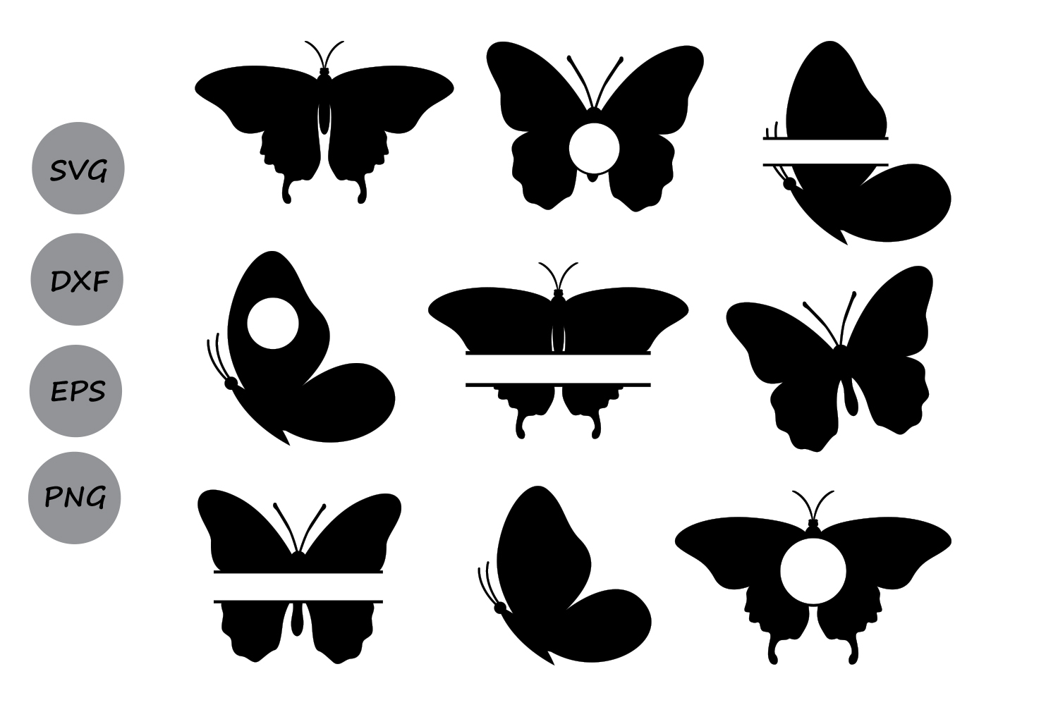Download Butterfly SVG, Butterfly Monogram Svg, | Design Bundles