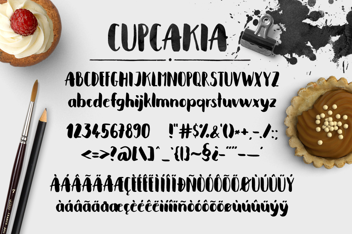 Free Cupcakia Script Fonts