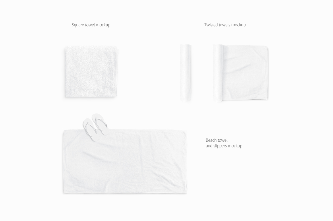 Download Beach Towel Mockup (bath towels mock-up | Design Bundles