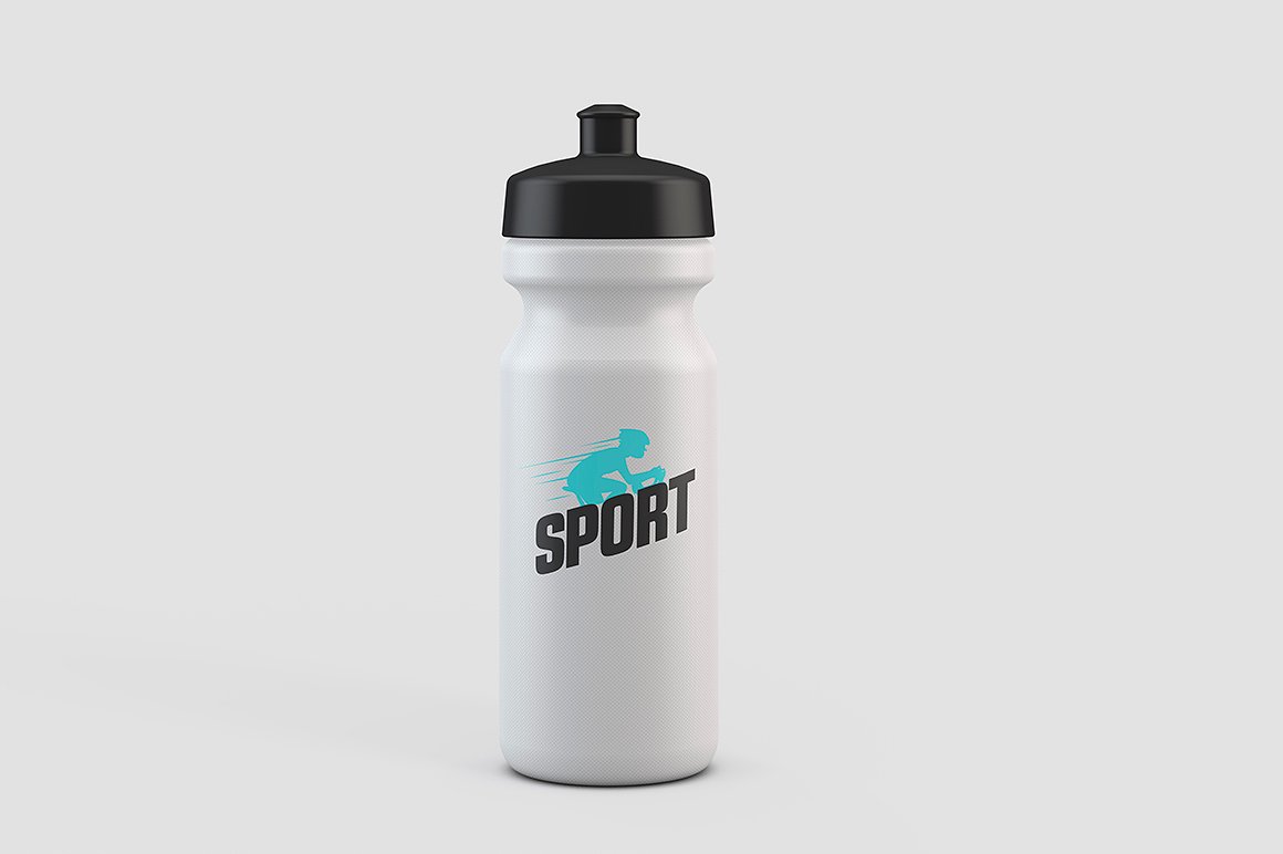 Download Sport Water Bottle Mock-Up by Alkstudios | Design Bundles