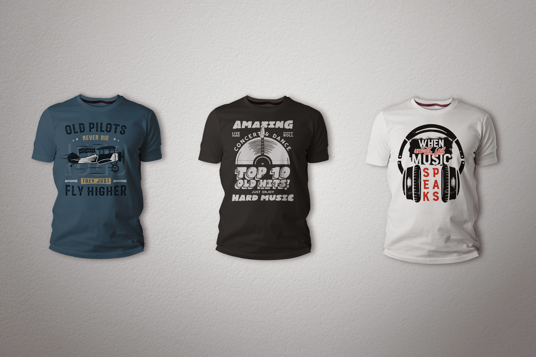 Download T-Shirt Designs Collection. Part 1 / SV | Design Bundles