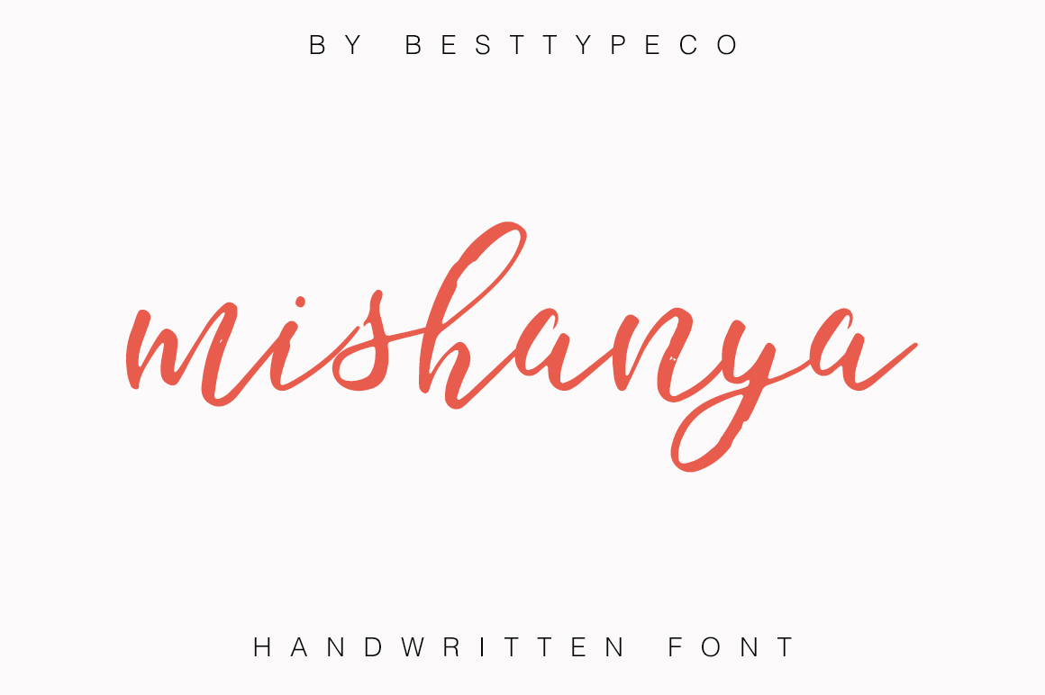 Free Mishanya Script Fonts