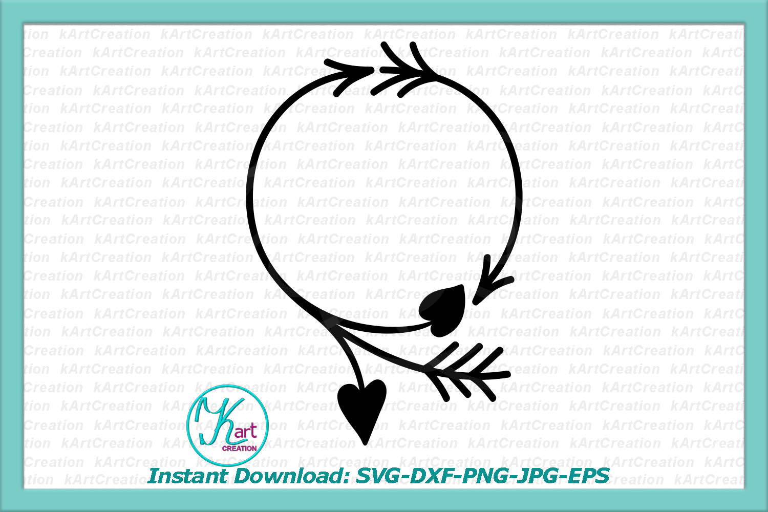 Download valentines day monogram svg file, valen | Design Bundles