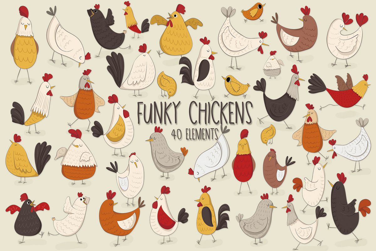 Funky Chickens example image