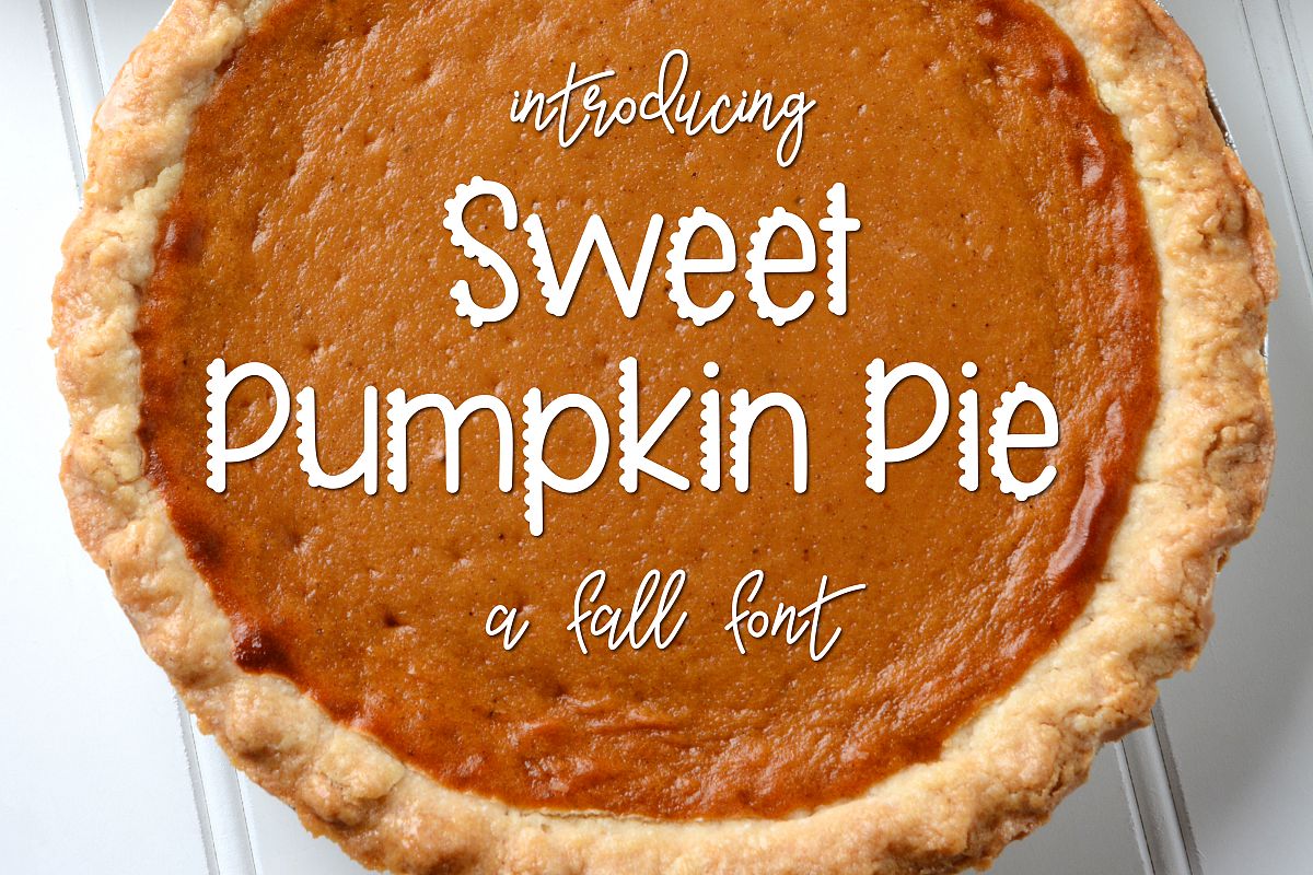 Sweet Pumpkin Pie example image