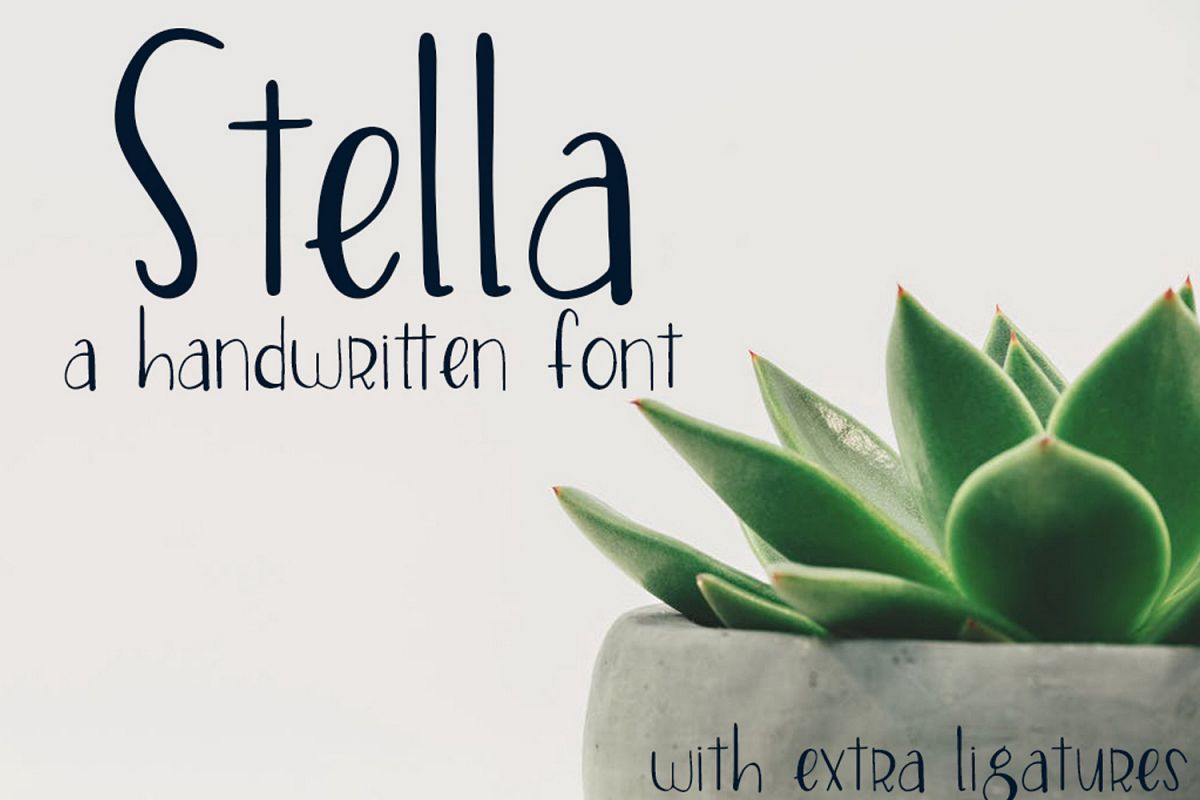 Stella Font example image