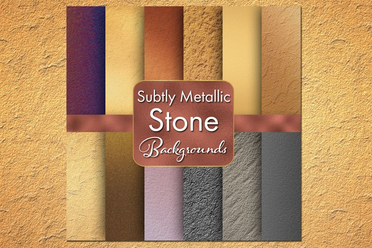 Subtly Metallic Stone Backgrounds example image