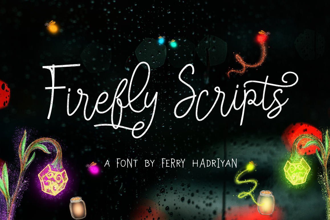 Firefly - Handletter Family example image