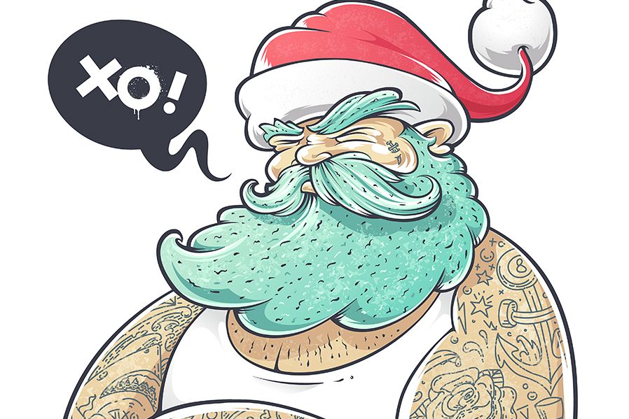 Hipsta Claus example image