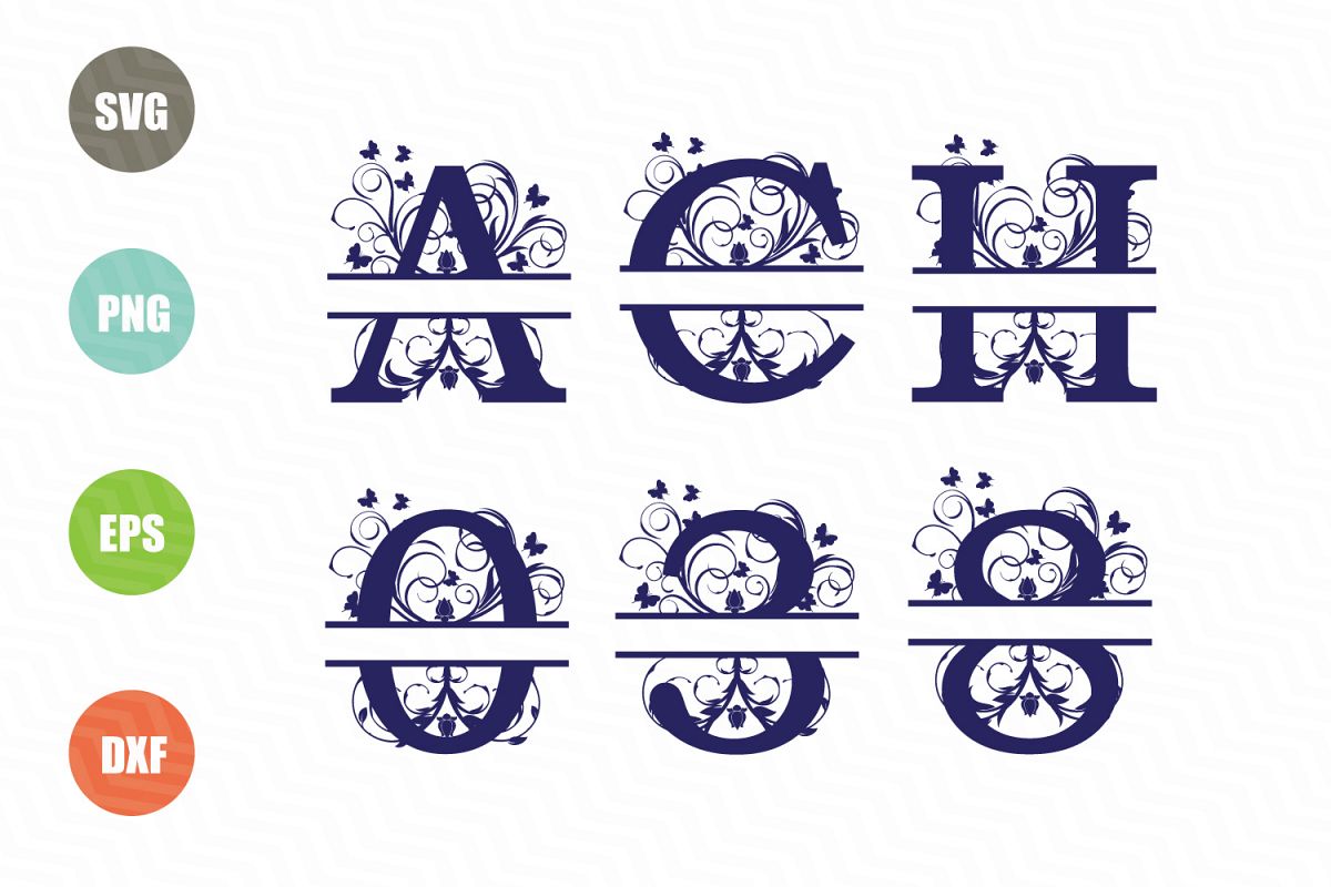 split letters a z svg split numbers 0 design bundles split letter s