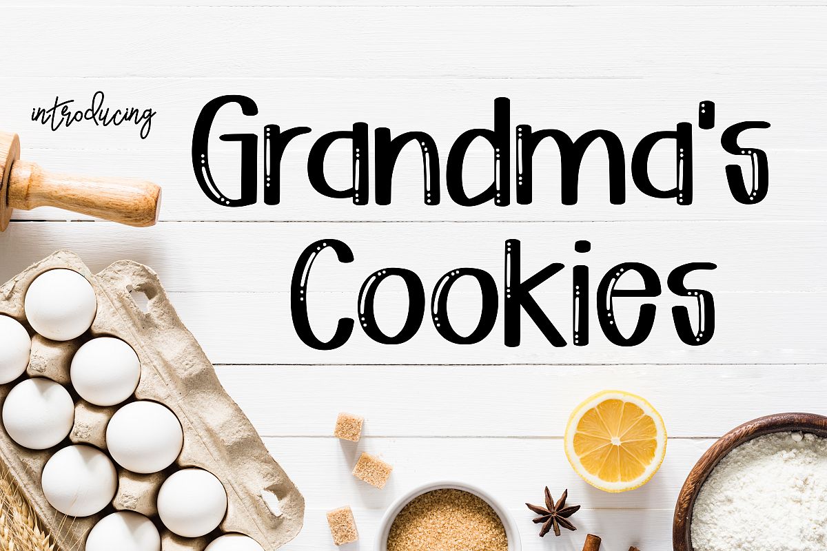 Grandma's Cookies example image