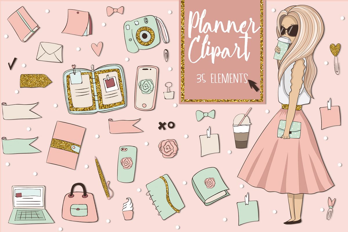 Planner Clipart example image