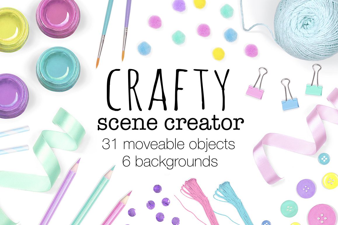 Craft Scene Creator - Top View example image