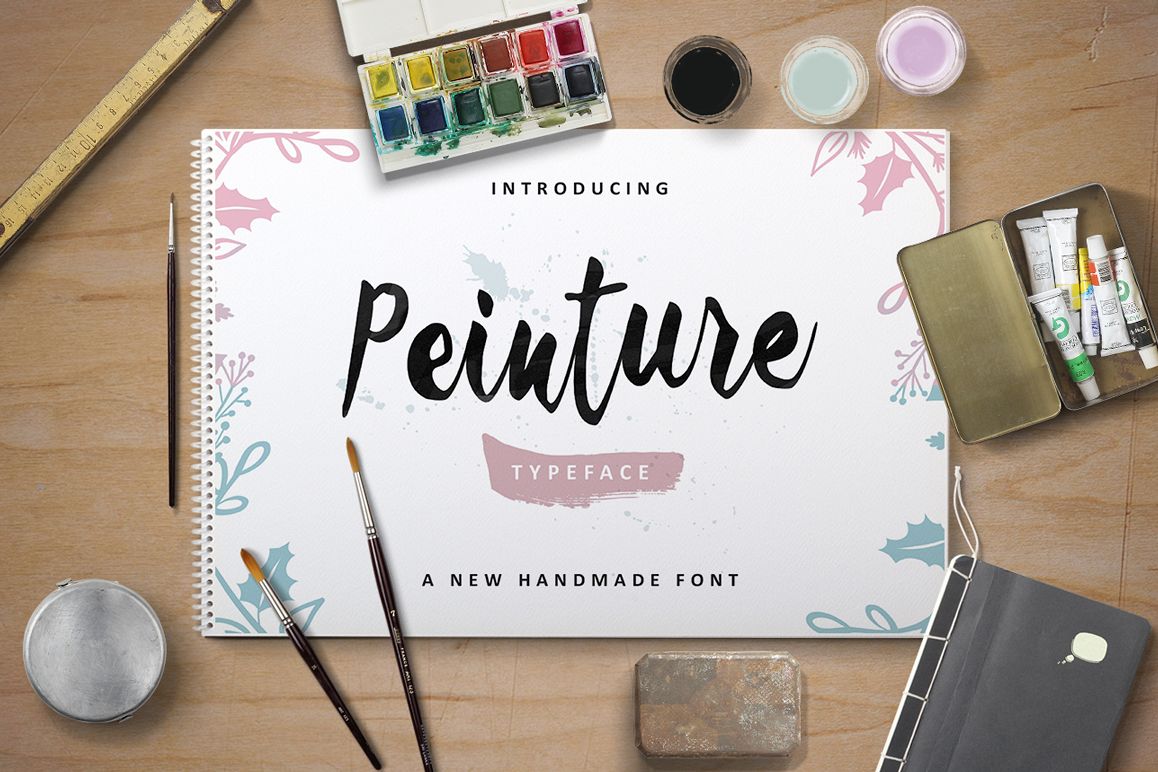 Peinture Typeface example image