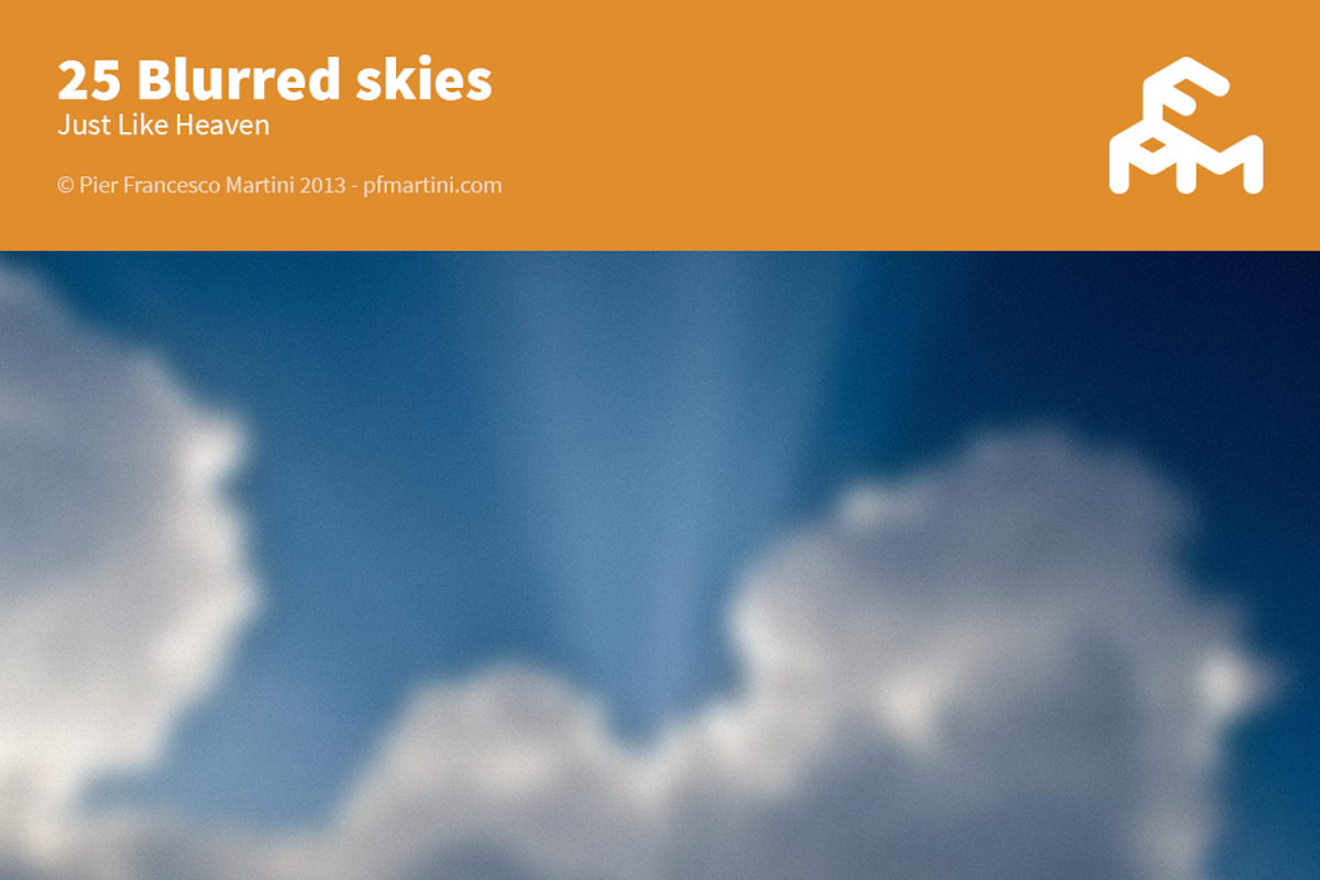 25 Blurred skies example image