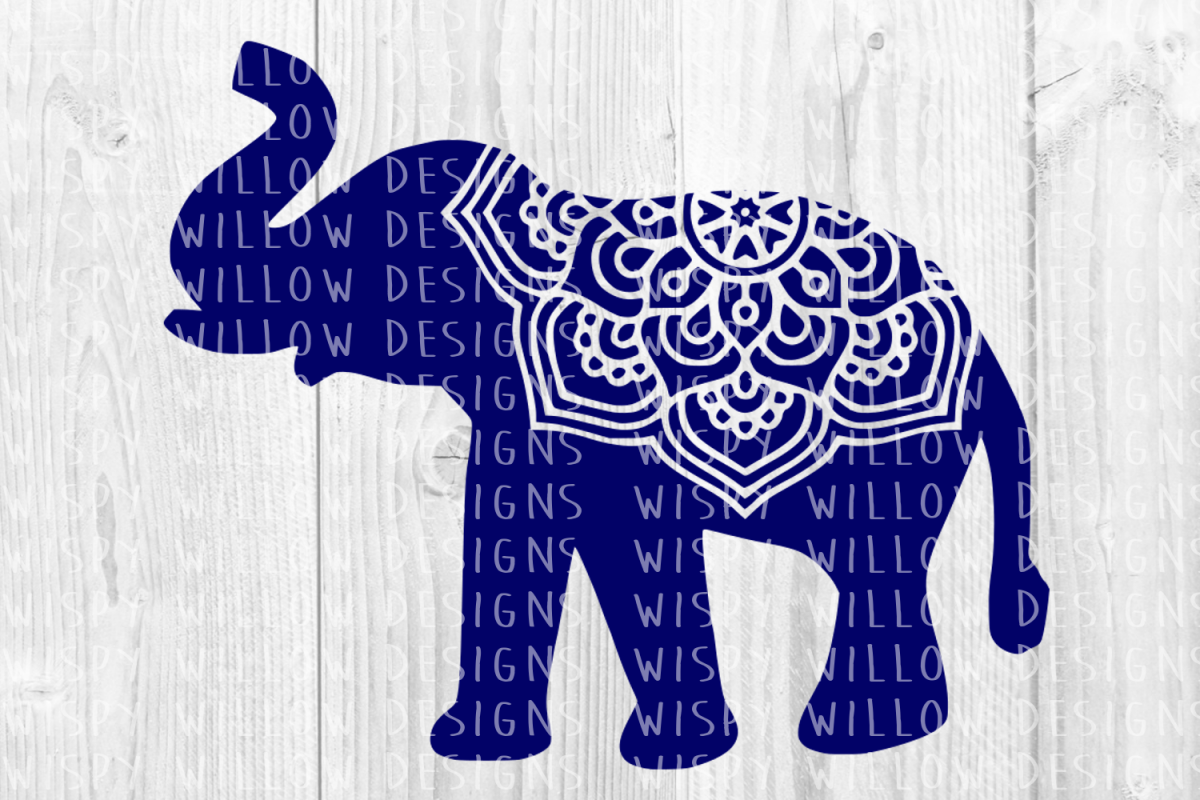 Download Elephant Mandala SVG, Elephant SVG, Ele | Design Bundles