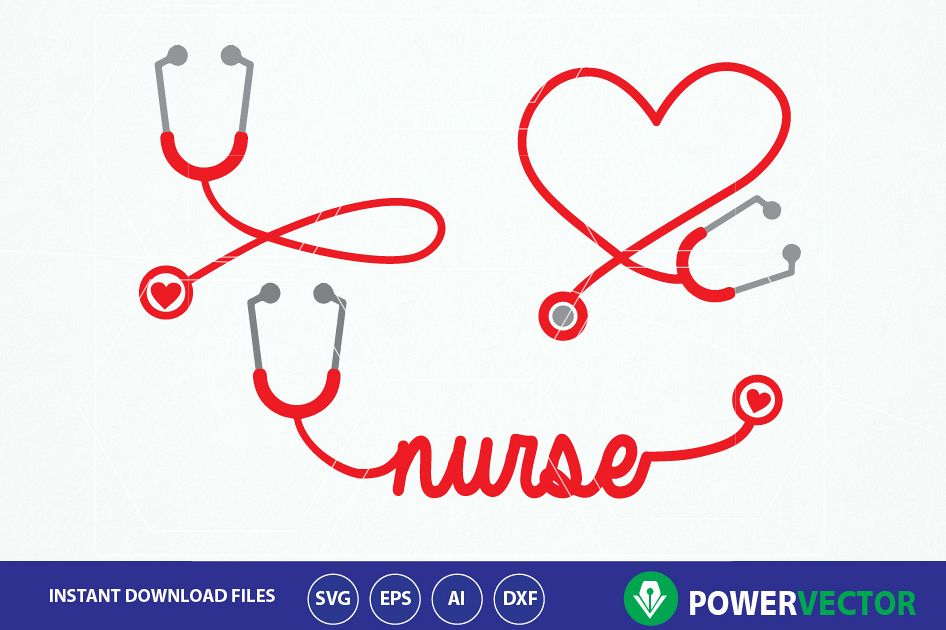 Download Stethoscope SVG, Nurse Word Art Svg. Nu | Design Bundles