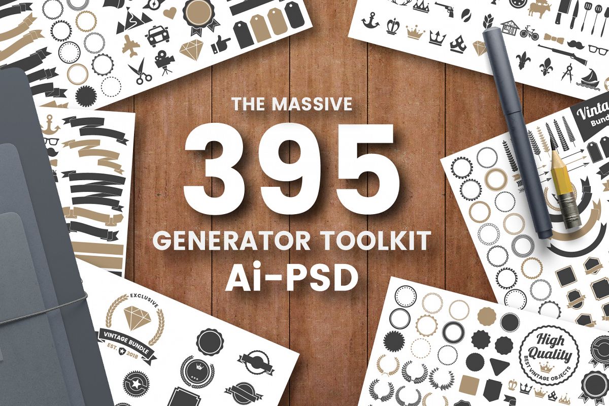 395 VINTAGE GENERATOR TOOLKIT example image