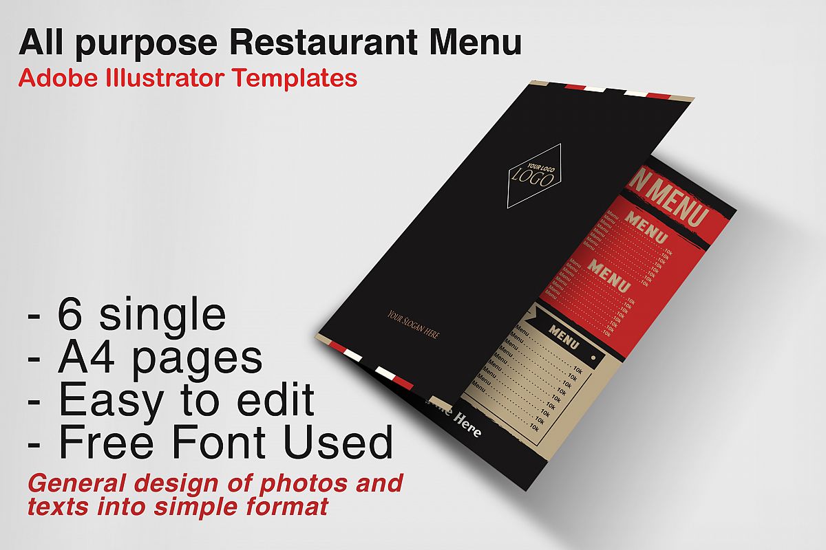 Restaurant Menu example image