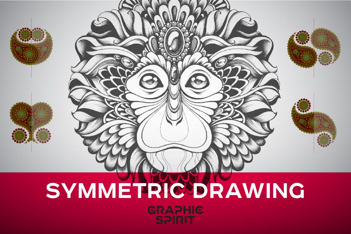 Symmetric Drawing Ai Templates example image
