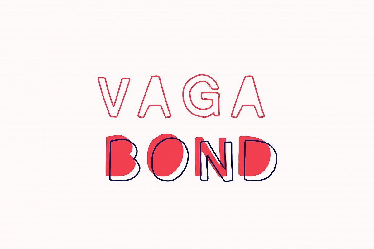 Vagabond Font Set example image