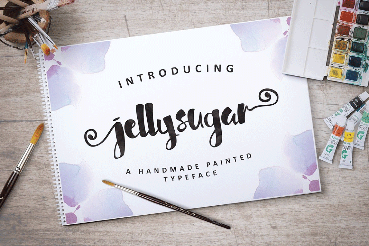 Jellysugar Typeface example image