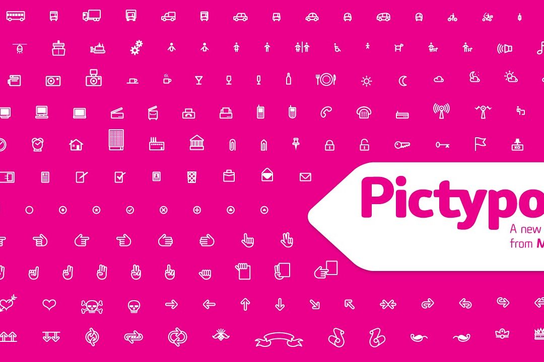 Pictypo typeface cover page