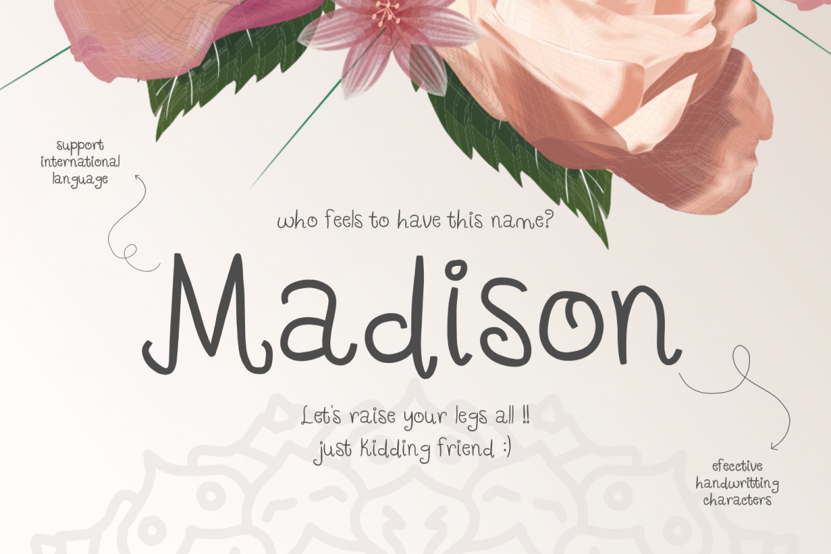 It's Madison! example image