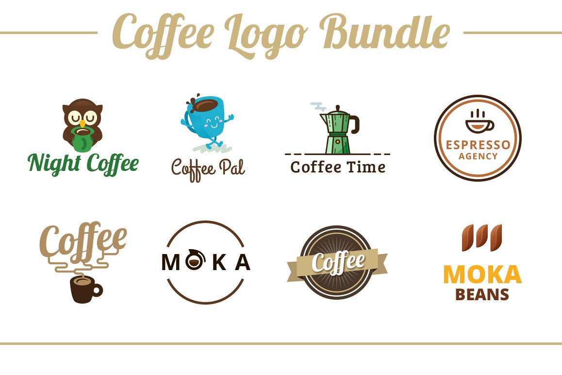 Coffee Logo Template Bundle example image