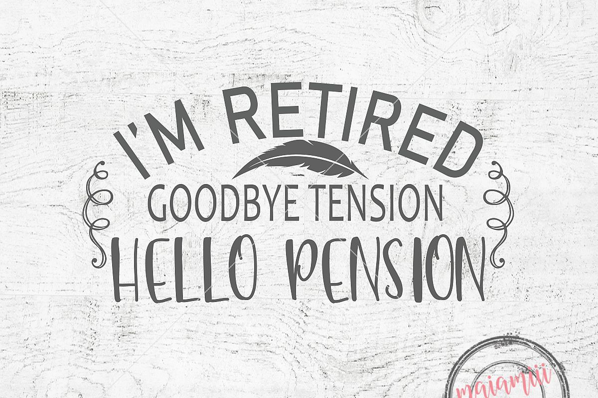 Download Retirement SVG Retired SVG Funny Saying | Design Bundles