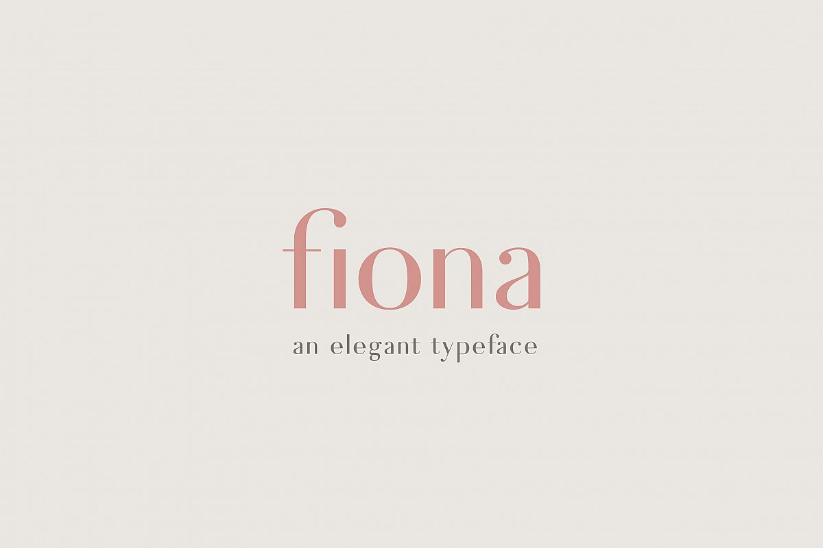 Fiona - An Elegant Typeface example image