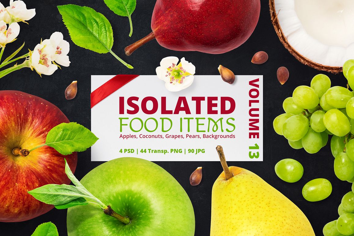 Isolated Food Items Vol.13 example image