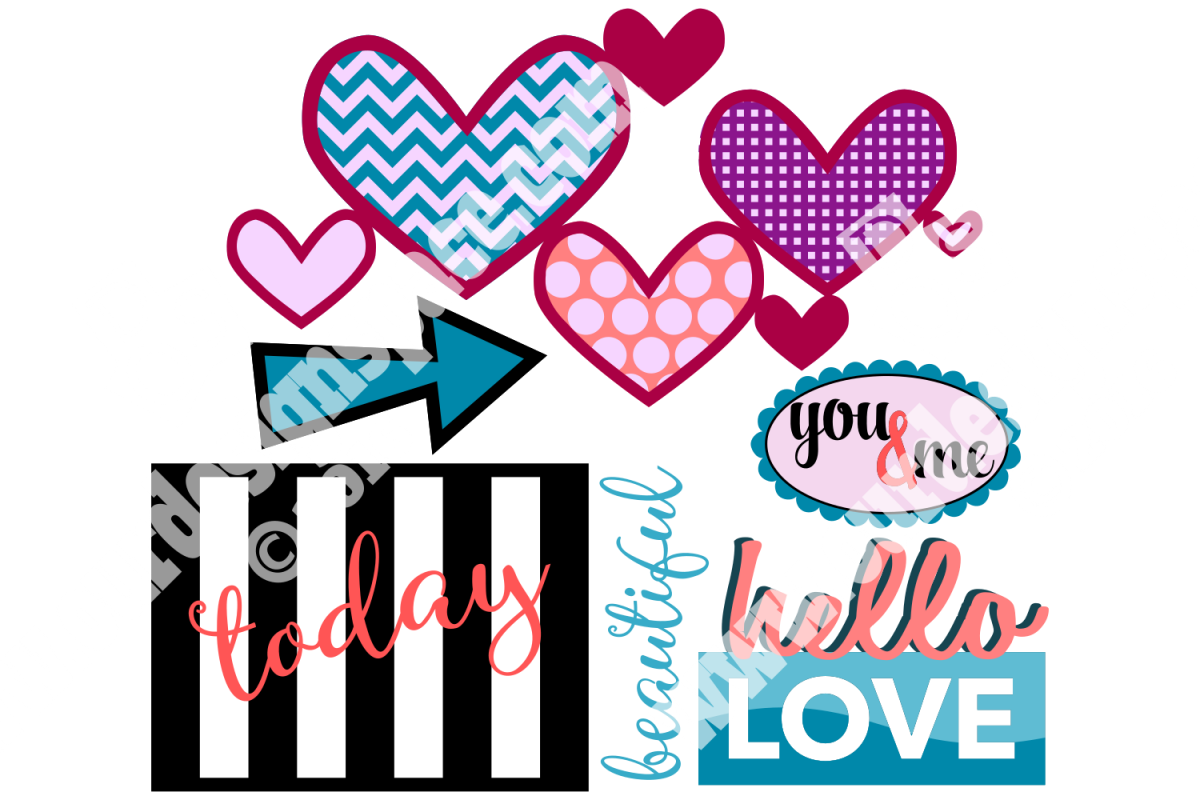 Love Hearts Mixed Pack example image