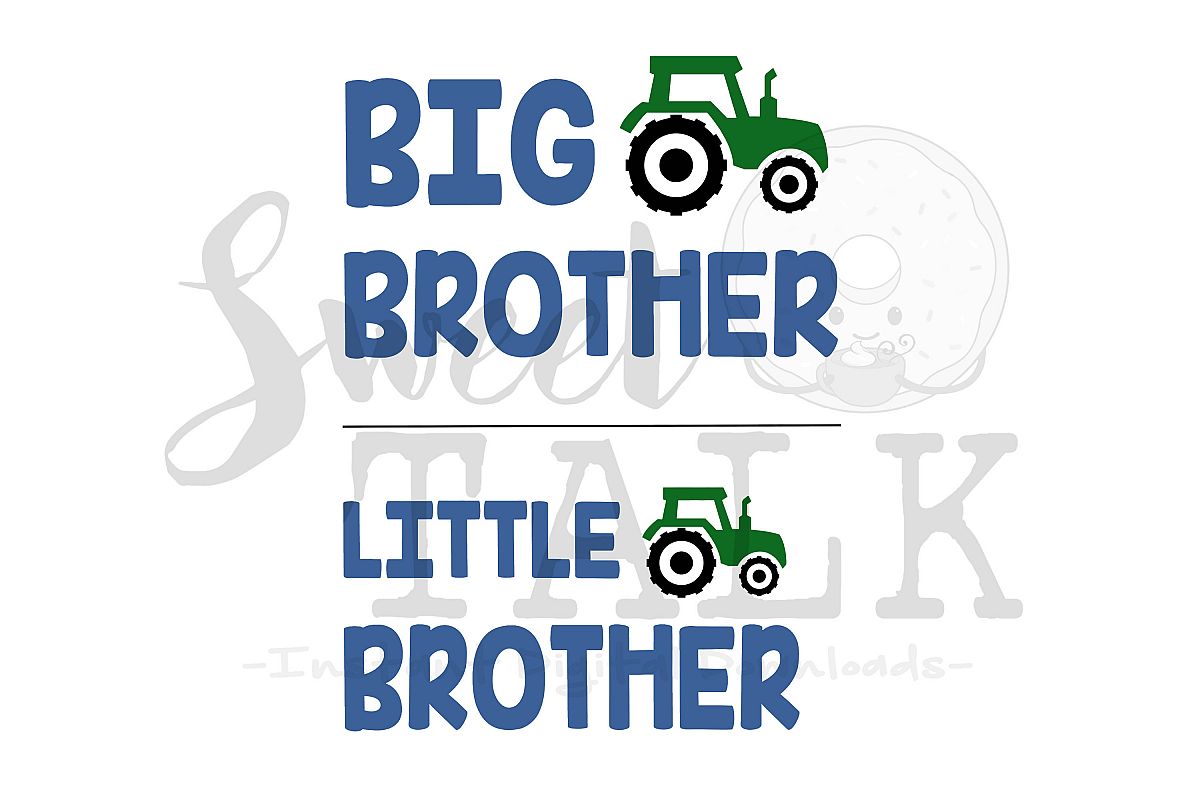 Download Big Brother Little Brother Bundle-svg,d | Design Bundles