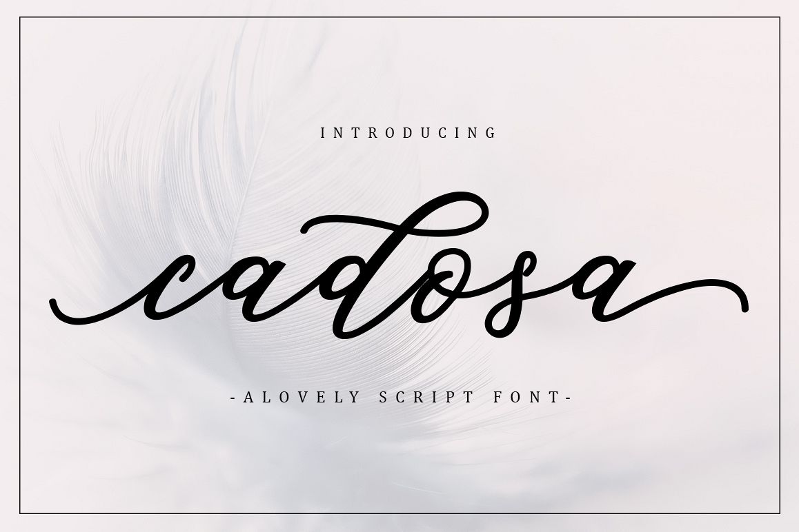 Cadosa Script example image